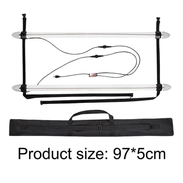 [RM]Paddleboard LED-lampor USB-driven LED-belysningssystem för jolle kajakbåt grön White 97cmx5cm