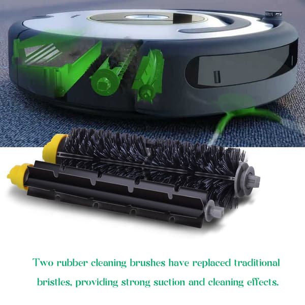 [RM]Affordable Refill Kits for iRobot Roomba 700 Series Vacuum Cleaner Accessories, Maintenance for Maximum Performance with Easy and Regular Cleaning