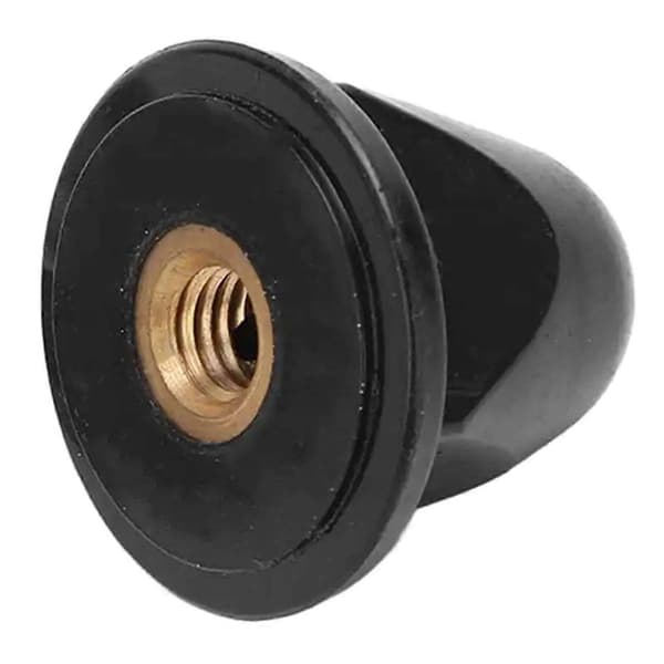 Udenbordsmotor Propelmøtrik Bøsning Skive Hardware Kit 6L5-45616-00 til Yamaha 4-6HK Black & Silver
