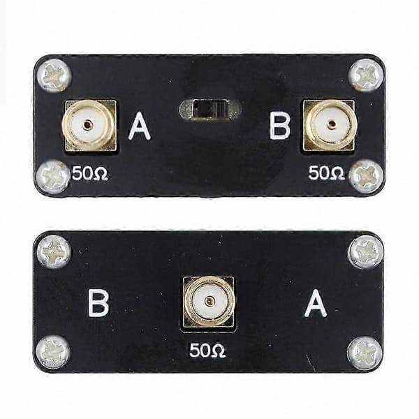 10W DC-500MHz Manuel RF Antennekontakt til SDR Transceivere, Bærbar Radio Black