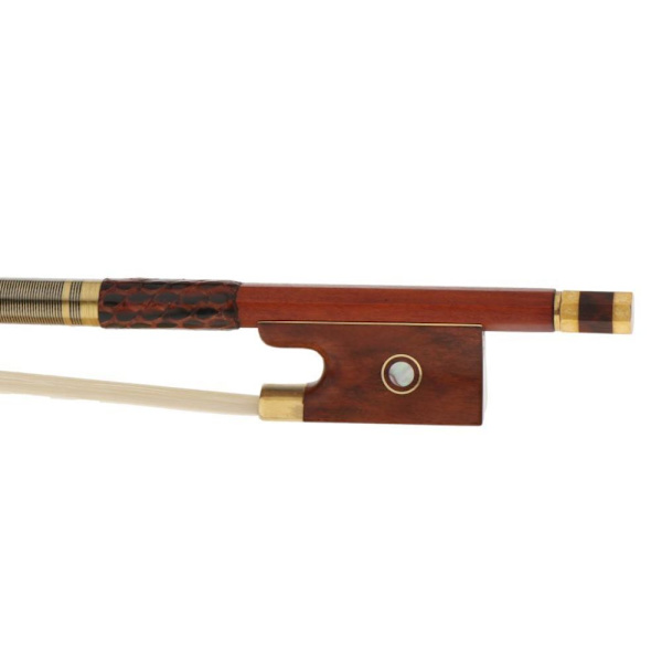 4/4 Violinbåge Fullstorlek Brasilträbåge med Mongolisk Hästhår för Violininstrumenttillbehör
