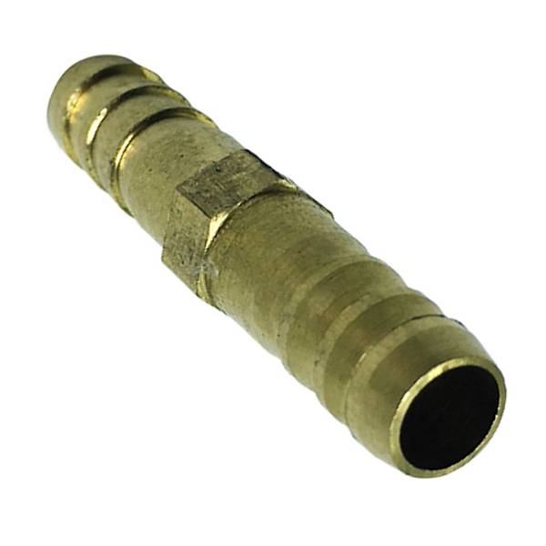 Mässing Metall Slanganslutning Adapter Slang Hane Koppling 8mm