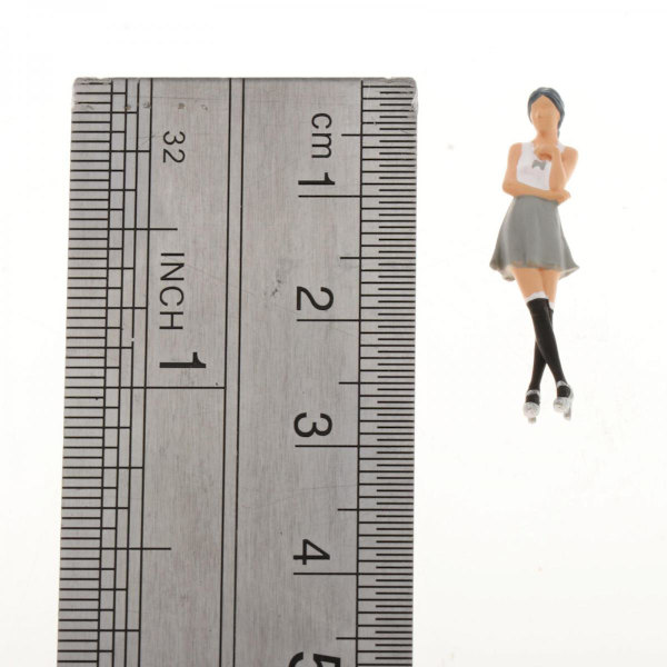 2-4 Mini 1:64 Diorama Figur Tänkande Kvinnor Landskap Heminredning Stil 1 2 3 4