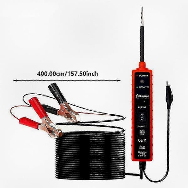Autel PowerScan PS100 Fordonskrets Testverktyg 6-24V Digital Multimeter för Elektrisk Diagnostik & Spänningstestning 2025