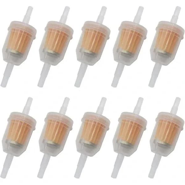 [RM]10 pcs fuel filter, inline gasoline filter for lawn mower engine, gasoline filter for car, motorcycle, scooter