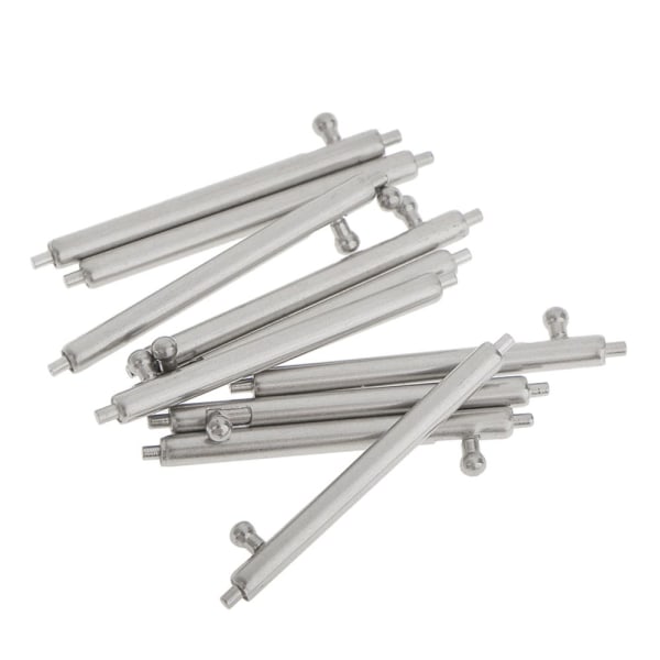 10st Snabbfäste Cylindrisk Tryckknapp Fjäderstift Klockor 19mm