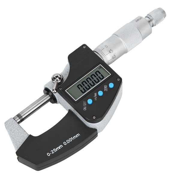 [RM] Large Digital Screen Micrometer 0.001mm Accuracy 0-25mm Outside Diameter Metric Imperial