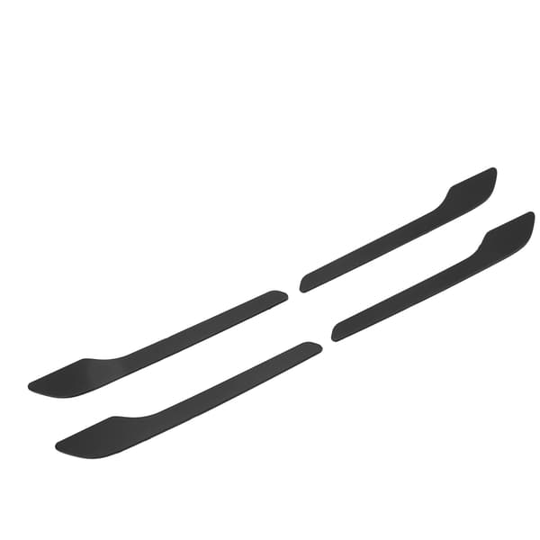 [RM] 4 Pcs Door Handle Cover ABS Outer Handle Decorative Protection Stickers Replacement for Tesla Model 3 2017‑2020 Matte Black