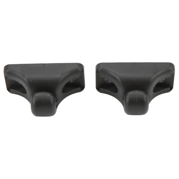 [RM] 2 Pcs Sun Visor Mounting Bracket Clip 94473143900 Black Compact Scratch Resistant Fits Porsche 924 944 968