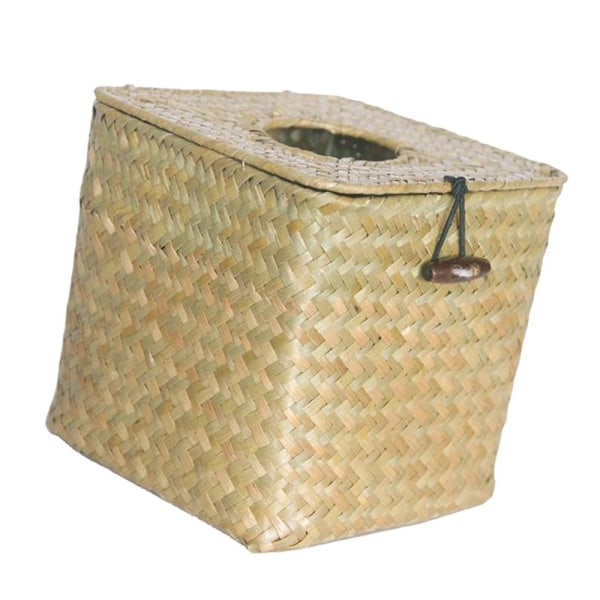 Vävd handdukshållare Dispenser beige