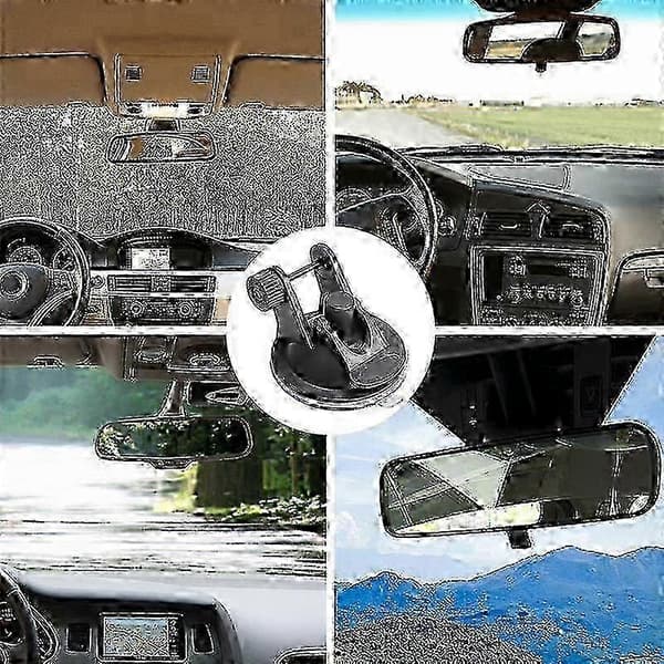 Kameraholder til bilmontering Universal Dash Cam-montering Alsidig 180 graders justerbar forrude instrumentbræt Cam-montering til bil