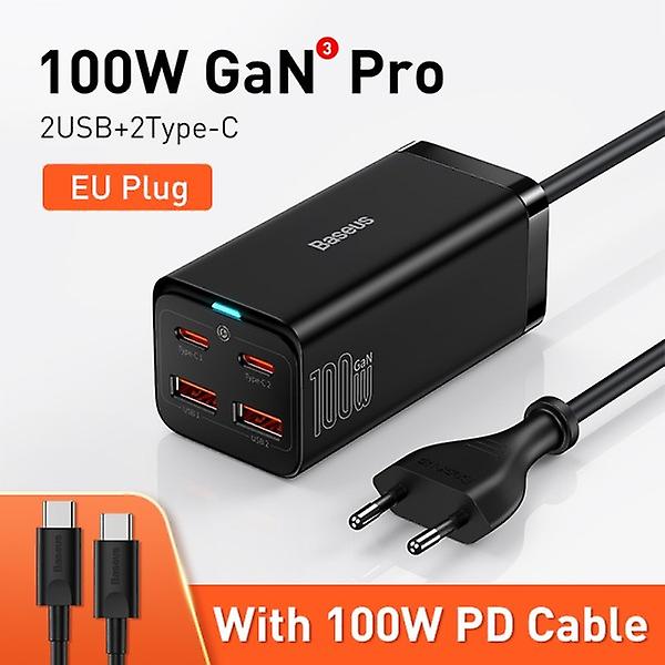 Snabb laddare för stationär dator/laptop 4-i-1 adapter för iPhone 14 13 12 Pro Max, telefonladdare
