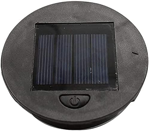 4-pakning solcellelykter, erstatningssolcellelamper 8 cm bordlamper til hage- eller terrasseinnredning