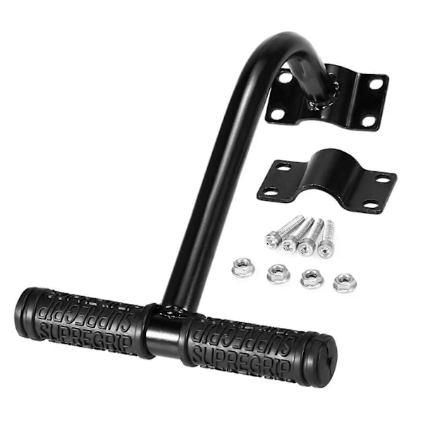 Premium Sadel med Ryggstöd | Barnstol Set | MTB Bakre Pakethållare | Bekväm & Säker Handle