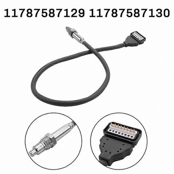 Nitrogenoxid-sensorprobe til E81 E82 E87 E88 E90 E91 E92 E93 køretøjer 11787587129 Erstatning NS11A-kompatibel Black