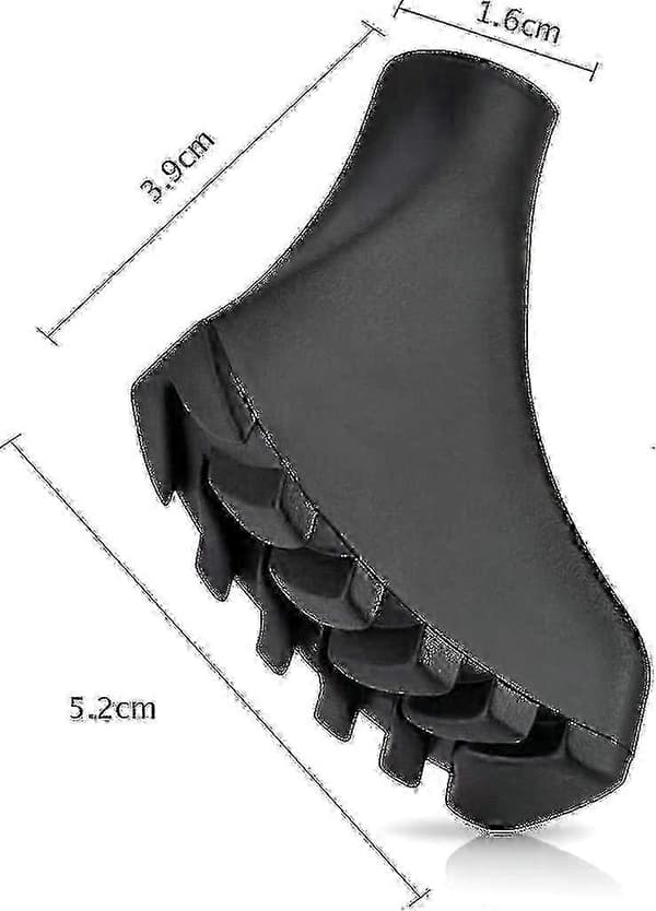 [RM]Nordic Walking Pads 12 st, 6 par asfaltgummidynor för Nordic Walking-stavar -QWER