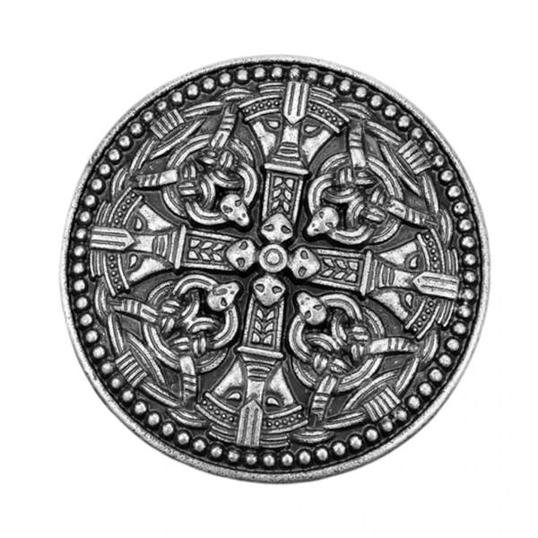 3x Medeltida Nordisk Viking Amulett Spänne Hattnål Brosch