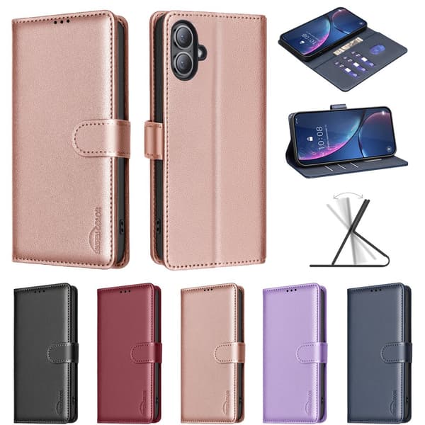 iPhone 16 Pungcover - Stil og Sikkerhed i Ét Lila
