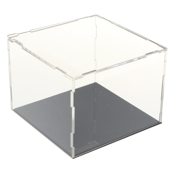 Dammtätt displayfodral i akryl för displayställ för modell