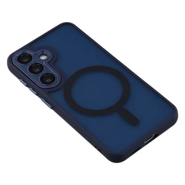 WANLONFENG Phone Case for Samsung Galaxy S26 Magnetic with Screen Protector Sapphire