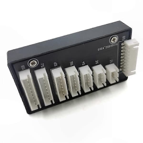 Lipo batteriopladningsadapterkort til 2-8S celler med balancefunktion og parallelopladningskapacitet Black