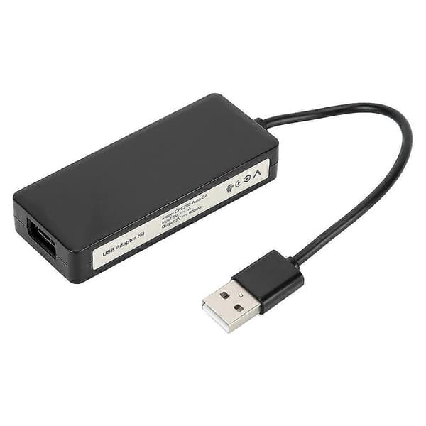USB Dongle Adapter CarPlay Mobiltelefonnavigasjon til bilskjerm for Android for IOS Svart