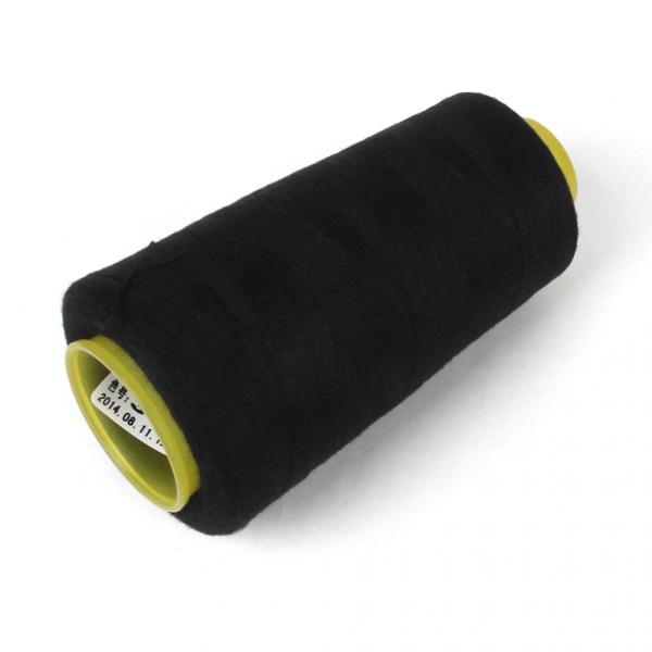 Polyester Sytråd Spole För Symaskiner 40/2 Svart