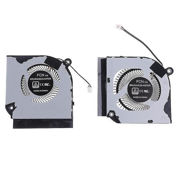 [RM]CPU GPU Køleventilatorer til Acer Predator Helios 300 Ph315-52 Ph317-53 Computer Gaming Fan Laptop Dc28000qef0 Dc 5v 4 Pin CPU and GPU