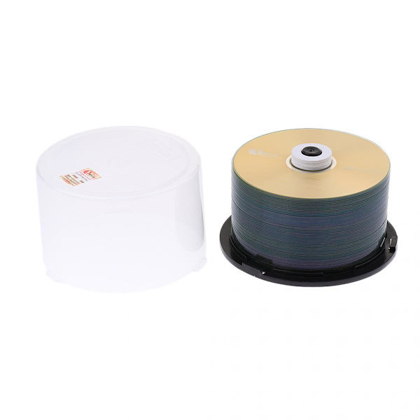 50-pack 52x Cd-r Inspelningsbara Tomma Skivor Cd-skivor 700m/80min För Ljud Video