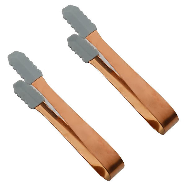 Istänger i rostfritt stål med sågtänder för ishink, isbitar, sockerbitar, kaffebar, matservering Rose Gold