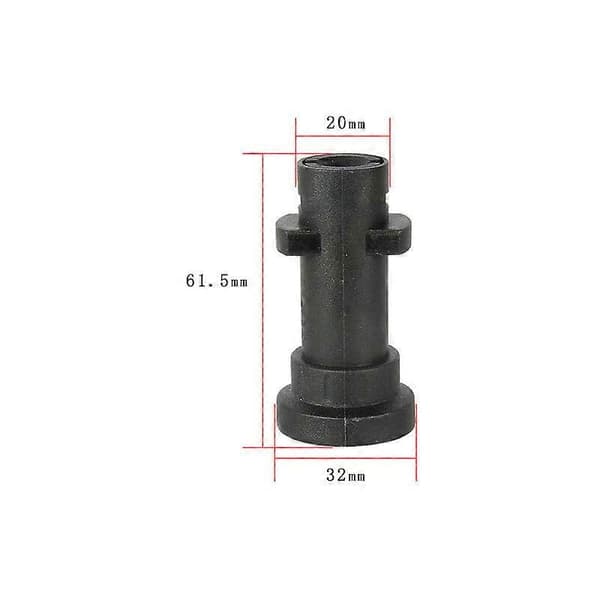Högtryckstvättspistoladapter med 1/4\" honkoppling för snabbkoppling Kompatibel med Kärcher K-seriens högtryckstvättar K2, K3, K4, K5, K6, K7