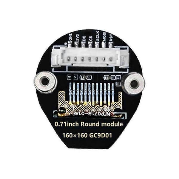 Elektronisk ØJE 0,71 tommer rund LCD-skærm til ESP32 STM32