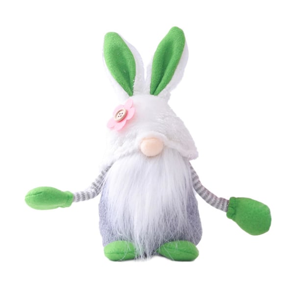 Ny heta handgjorda påsktomtar Bunny Rabbit Svensk present till heminredning Green