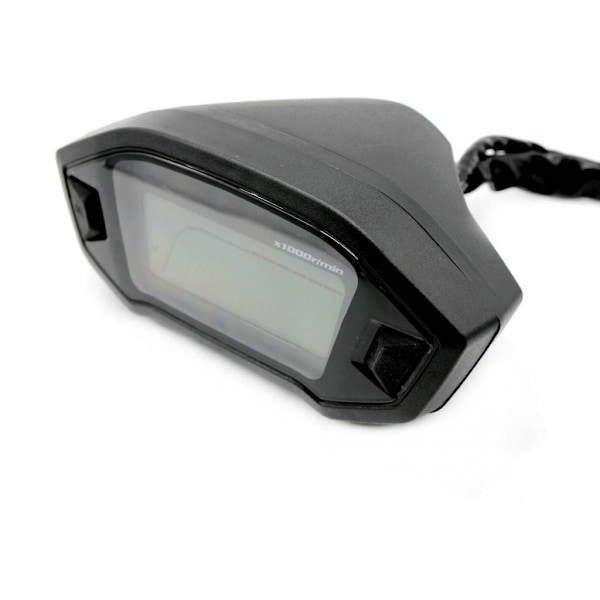 Universal Motorcykel LCD Digital Odometer Hastighetsmätare Varvräknare 12V