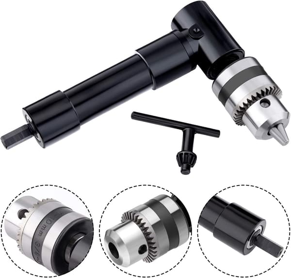 [RM]Sunflower 90 Degree Right Angle Adapter - 8mm Hex Shank Electric
