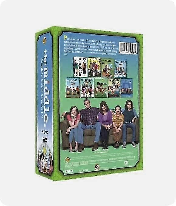 The Middle: Komplett TV-serie Säsong 1-9 27 Discar DVD engelsk version