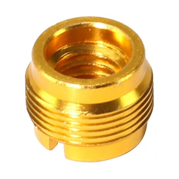 2x 3/8\" till 5/8\" Aluminium Gängadapter för Mikrofonstativ Fästdelar