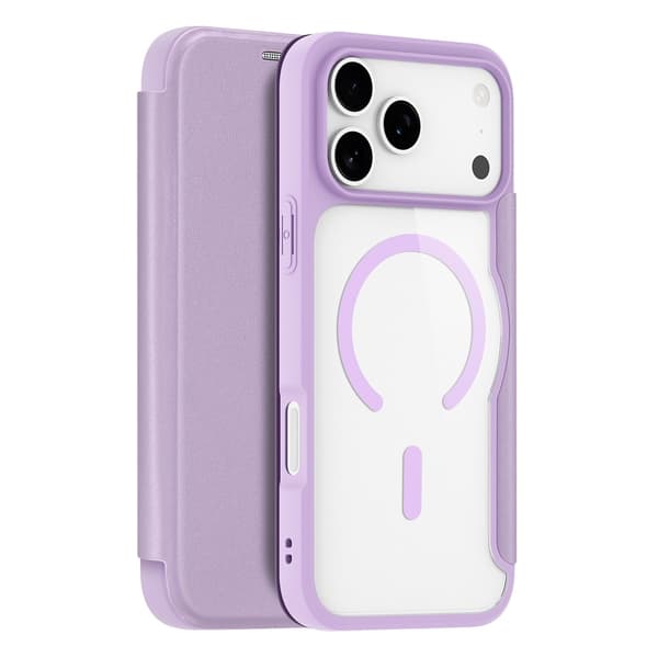 DUX DUCIS iPhone 17 Pro Max/18 Pro Max Deksel MagSafe Skin X Pro Lilla / Rosa 102