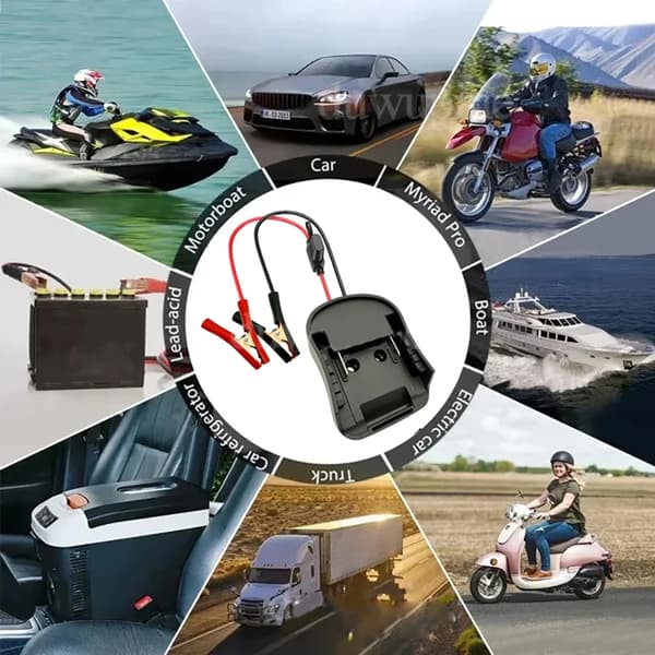 [RM] Automatic Emergency Jumper Cable for 18V 20V Batt 0.09 For Milwaukee