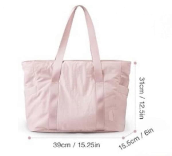 Dame taske - Skuldertaske - Shopper - Dame håndtasker - Håndtaske - pink - 39*31*15.5cm - Polyester