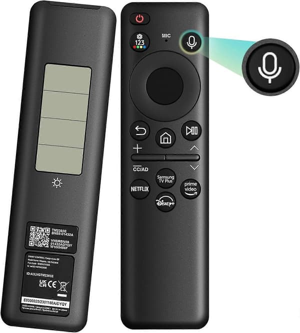 2025 Newest Model BN59-01432A Solar Voice Remote Control for Samsung TV Remote Control