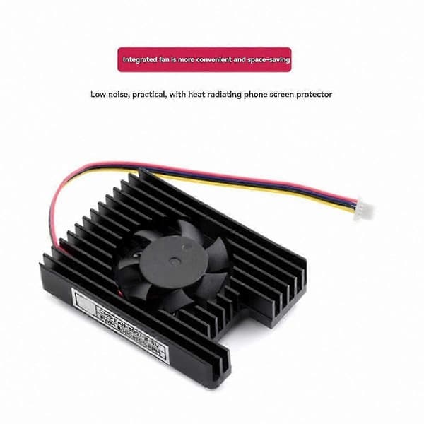 CM5 kølepladeventilator til Raspberry Pi Compute Module Black