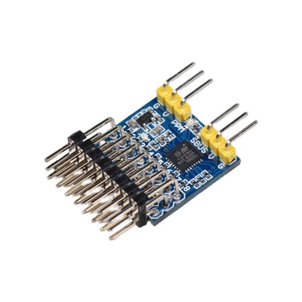 4X SPP-SBUS PPM PWM 3-veis signalkonverteringsmodulkonverterer 3,3-20V for RC Airpanle Drone-mottaker