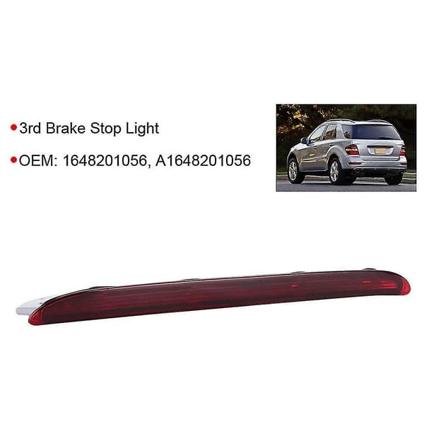 3. bremselysenhed kompatibel med ML-klasse W164 2005-2011 Red