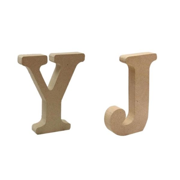 Trä bokstäver trä alfabet barn deco