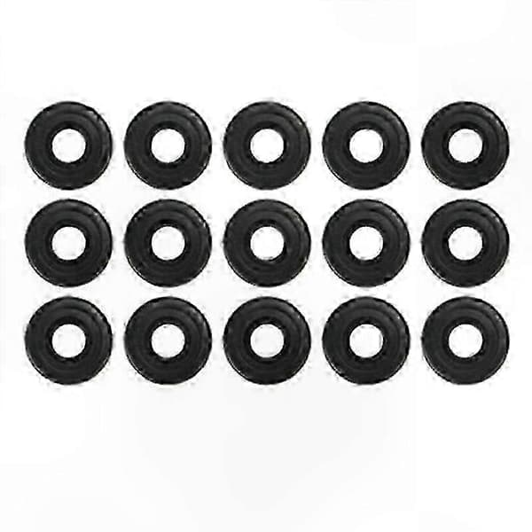 15 st ventilkåpsbulttätningar kompatibla med E46 E39 E36 E60 modeller M54B30 motorkomponenter reservdelar black