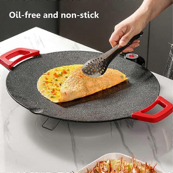 Nonstick elektrisk stegepande - Røgfri BBQ-grill med bageplader, pandekagemaskine EU Plug