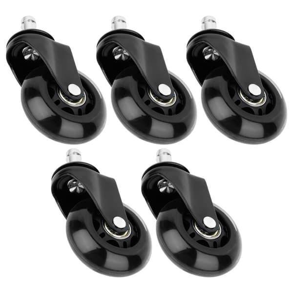 [RM]IKEA lenestol hjul gummi 6,3 cm / 10 mm 5 stk.
