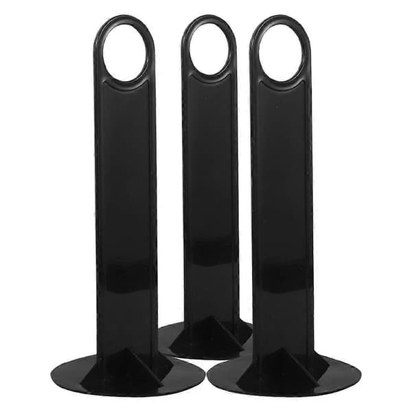 [RM]Fotbollsträningsutrustning Disc Cone Hållare 8.3X3.7X3.7in 3st Black 21.00X9.30X9.30CM