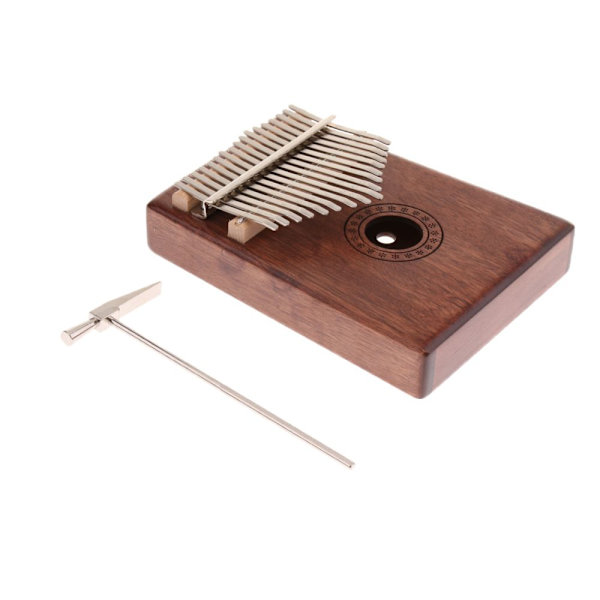 17 Tummar Kalimba Piano Tangenter